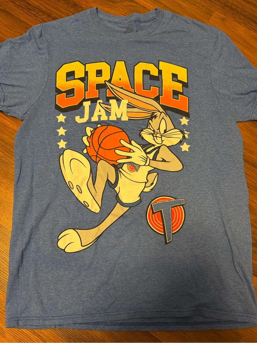 Space Jam Bugs Bunny Graphic Tee - Blue